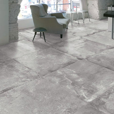 Ancoats Grey Floor Tile