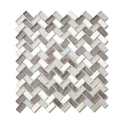 Chroma Grey Mosaic Tile