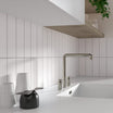 Haus Matt White - Plain Flat Subway Tiles for Kitchen, Bathrooms & Splashbacks - 10 x 30 cm, Ceramic