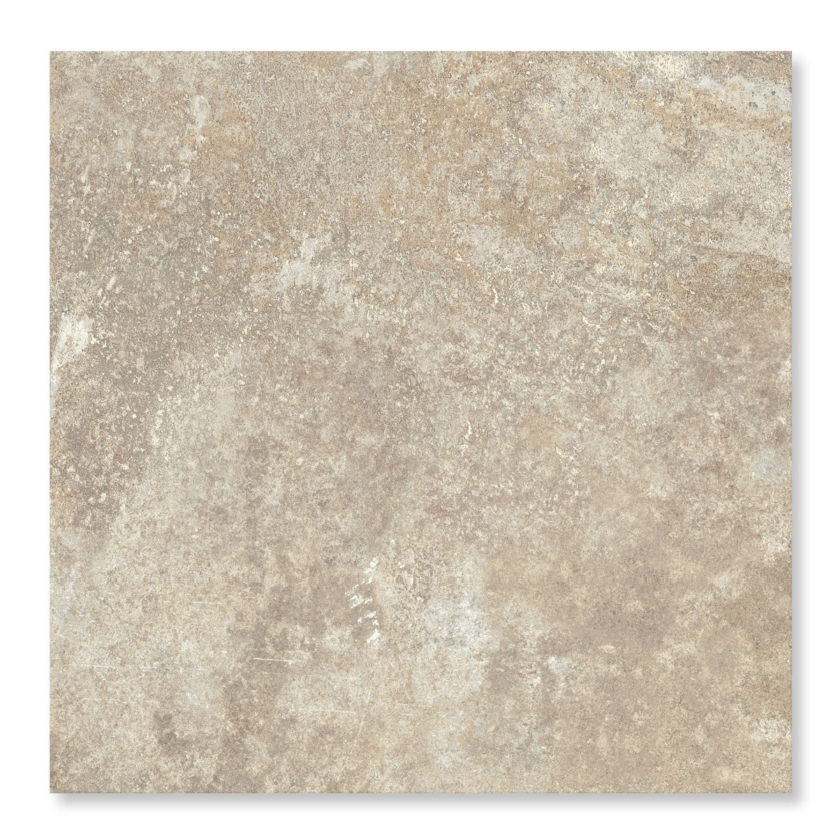 Horizon Beige 80 x 80 cm - XL Stone Effect Floor Tiles for Kitchens & Living Rooms - Porcelain, Matt