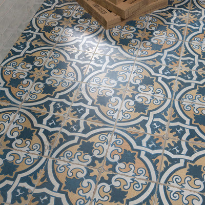 Lisbon Vintage Patterned Tile