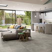 Midlake Grey 30 x 60 cm - Slate Effect Porcelain Wall & Floor Tiles for Bathrooms & Kitchens -  Riven Texture