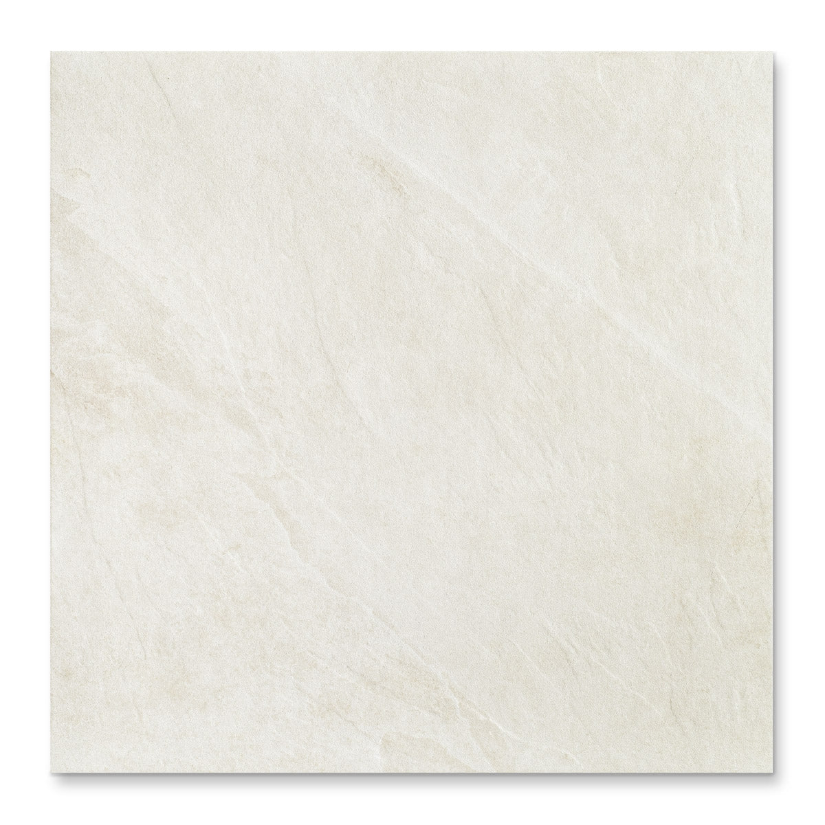 Midlake White 30 x 60 cm - Slate Effect Porcelain Wall & Floor Tiles for Bathrooms & Kitchens -  Riven Texture