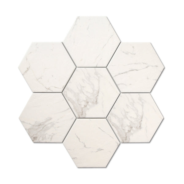 Marmi Hex Hexagon Tile - Porcelain Superstore