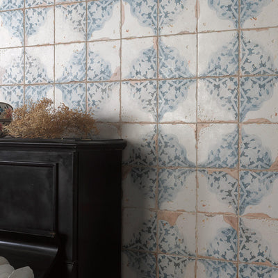 Ottoman Blue Patterned Tile