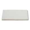 Country White - Handmade Ceramic Wall Tiles for Kitchens & Bathrooms - 7.5 x 15 cm - Gloss Ceramic