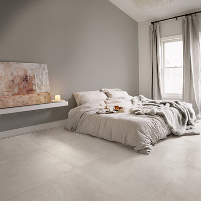 Portland White Floor Tile