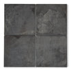 Cotto Black - Geometric Encaustic Grey Tiles for Kitchens, Bathrooms & Hallways - 20 x 20 cm - Matt Porcelain