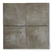 Cotto Mid Grey - Geometric Encaustic Grey Tiles for Kitchens, Bathrooms & Hallways - 20 x 20 cm - Matt Porcelain