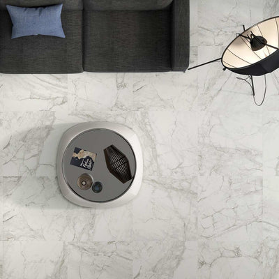 Sofia White Polished Tile