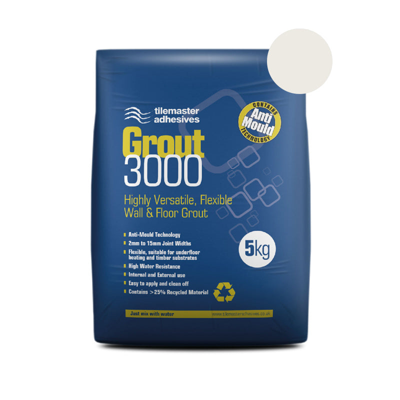 tilemaster grout 3000 limestone 5 kg