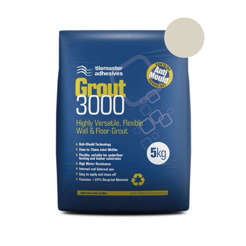 tilemaster grout 3000 sandstone 5 kg