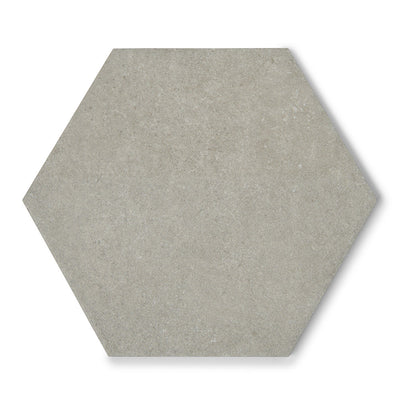 Transit Silver Hexagon Tile