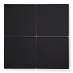 Victorian Black - 10 x 10 cm Floor Tiles for Garden Paths, Kitchens, Bathrooms & Hallways - Porcelain Black & White Checkered