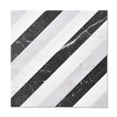 Swoon Diamond Decor Patterned Tile