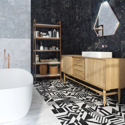 Swoon Mix Decor Patterned Tile